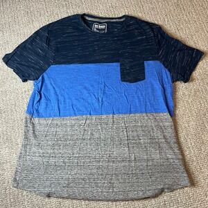 Urban Pipeline Multicolored Striped T-Shirt ADULT XL